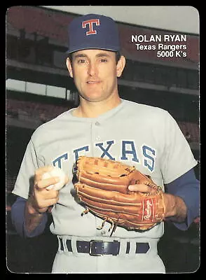 1990 Mother's Cookies Nolan Ryan #1 Nolan Ryan Texas Rangers • $3.49
