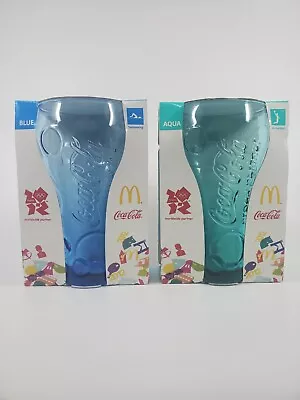 2x. 2012 London Olympic Games Coca-Cola McDonalds Commemorative Glass New In Box • $29.99