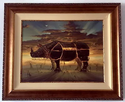 Vladimir Kush - Trojan Horse - S/n Limited Edition 169/325 - Giclee On Canvas • $4900