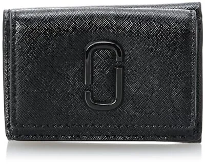 [Marc Jacobs] THE UTILITY SNAPSHOT DTM MINI TRIFOLD WALLET 2F3SMP049S07 BLACK • $151.74