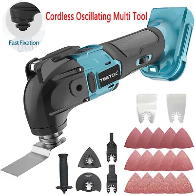 For Makita DTM51Z 18v LXT Lithium Multi Tool With Keyless Blade Change Bare Unit • £41.10
