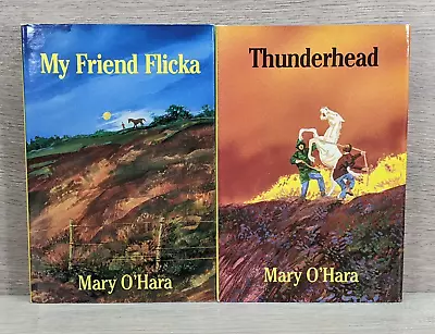 Thunderhead & My Friend Flicka By Mary O'Hara HC/DJ Book Club Edition Lot Of 2 • $9.95