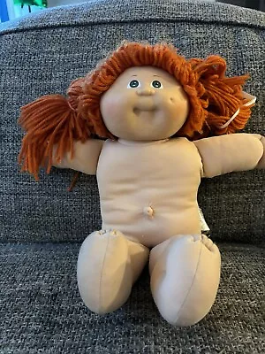 1983 Cabbage Patch Girl Red Hair Green Eyes With Pox • $29