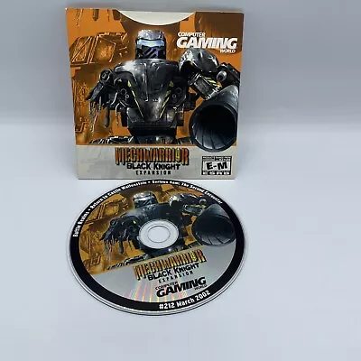 Computer Gaming World Game Demo Disc #212 Mechwarrior 4 March 2002 • $19.99