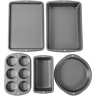 5-Piece Non-Stick Wilton Bake It Better Cookie Sheet Pan Set For Kitchen Baking • $22.22