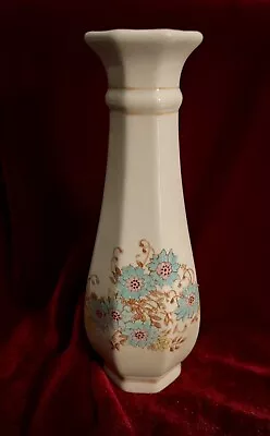 Vintage Flower Vase Made For FTD 1983 Made In Portugal Blue Yellow • $15