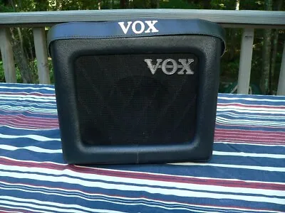 Vox Mini 3 Guitar Amp Looks & Sounds Great Super Clean Tested • $83.97