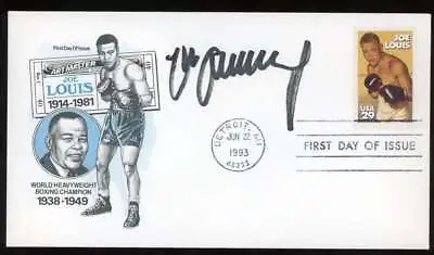 Max Schmeling JSA Coa Signed 1993 FDC First Day Cover Cache Autograph • $40
