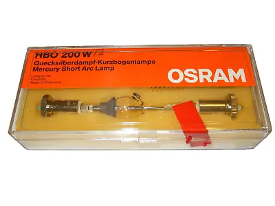 Osram Hbo Mercury Vapor Short Arc Lamp Light Bulb 200w/ 2  L1  - Nib  • $65