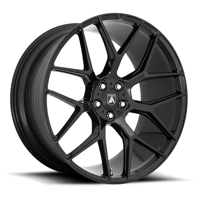 Asanti Black ABL-27 Dynasty 20x9 5x112 Gloss Black Wheel 20  25mm Rim • $350
