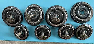 Vintage Round (drawer Pulls) Unique Lot Of 8 Read • $14.99