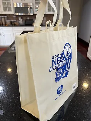 $14.99 • Buy Dallas Mavericks 2011 NBA Championship Large Tote Bag Reusable