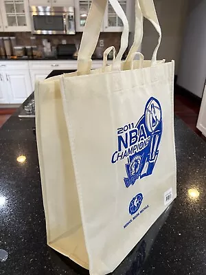 $14.99 • Buy Dallas Mavericks 2011 NBA Championship Large Tote Bag Reusable