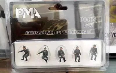 PMA 1/72 German Army Vehicle 5 Soldier  Section P0404 Finished Model • $19.73