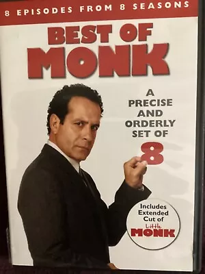 Best Of Monk 8 Episodes From 8 Seasons DVD • $3