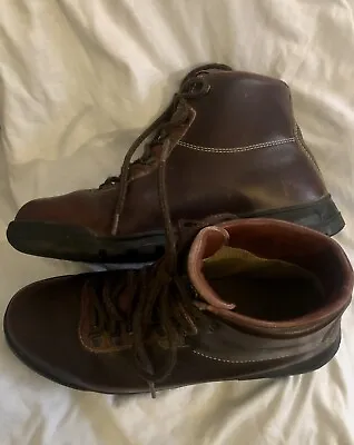 Vintage VASQUE GoreTex Sundowner Skywalk 7535 Hiking Boots Mens 9 MADE IN ITALY • $44