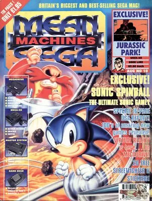 Mean Machines Magazine Sega Collection On DVD Disk Retro  • £4.50