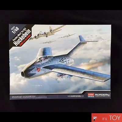 Academy 1/48 Focke-Wulf Ta183 Huckebein German Aircraft Plastic Model Kit #12327 • $23.56