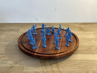 Army Men Blue WWII German Toy Soldiers • $21.20