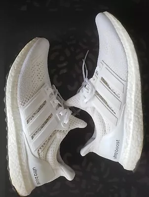 $235 • Buy Adidas ULTRA BOOST 1.0 OG (2015) Triple White S77416 Shoes Sneakers SIZE US 10 