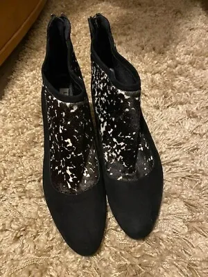 £35 • Buy LK Bennett Black Shoe Boots Size 41 Excellent Condition