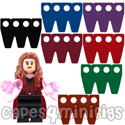 3 CUSTOM Skirt Capes For Your Lego Scarlet Witch Minifig. NO MINIFIGURE • $5.15