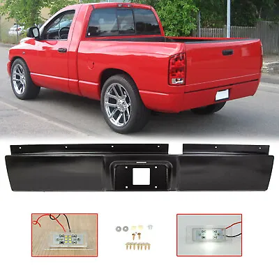 Rear Bumper Roll Pan W/LED Light For Dodge RAM 1500 2500 3500 2002-2008 • $76.09