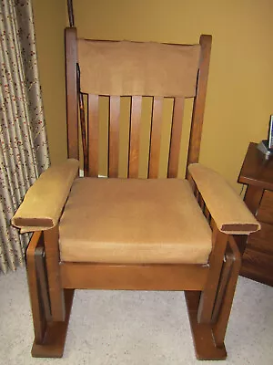 Custom Built Arts & Crafts Mission Style Rocker/glider • $1200