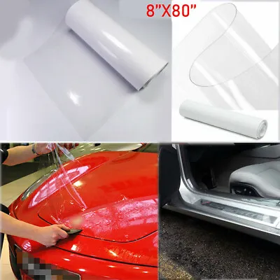 Clear Door Sill Edge Paint Protection Scratches Vinyl Film Sheet For All Car • $7.49