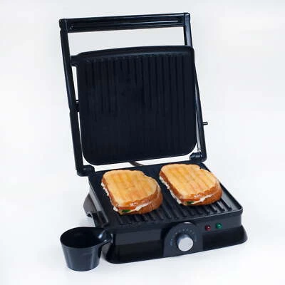 $37.71 • Buy Panini Press Indoor Grill And Gourmet Sandwich Maker (Black)