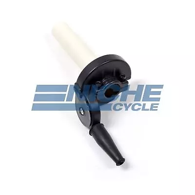 Black Single Cable Pull Throttle Assembly 7/8  Thumb Replacement Sports ATV • $26.30