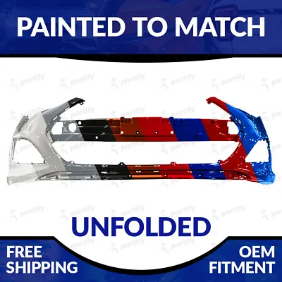 NEW Painted Unfolded Front Bumper For 2013-2017 Hyundai Veloster Turbo • $662.99