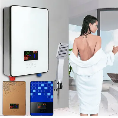 4500W 110V Electric Tankless Hot Water Heater Instant On Demand Bathroom Shower • $70