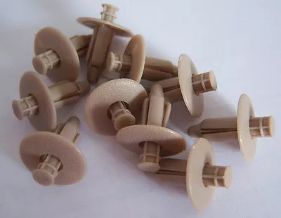 Volvo Interior Door Panel Mounting BEIGE Clip Set With Push Pin S60 S80 XC70 V70 • $311