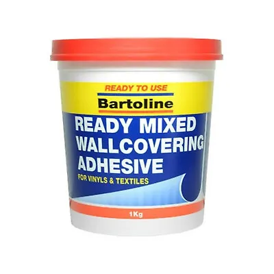 1kg Bartoline Ready Mixed Wall Covering Wallpaper Adhesive • £3.99