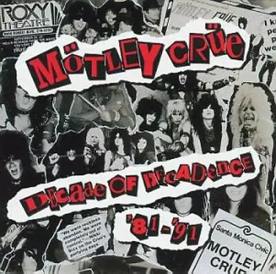 Decade Of Decadence - Audio CD By Motley Crue - VERY GOOD • $8.98