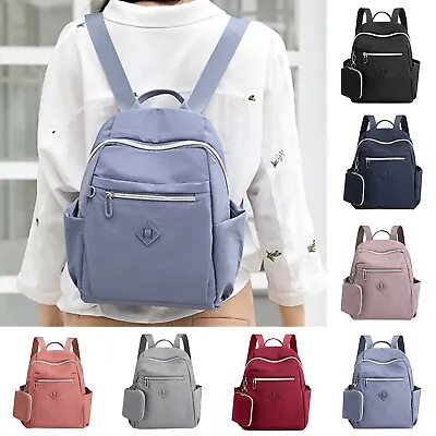 Wheeled Backpack Large Capacity Backpack Ladies Fashion Waterproof Travel Bag • $44.03