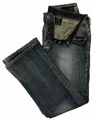 Buffalo David Bitton Men’s 32x30 King Boot Jeans Distressed Button Fly • $30