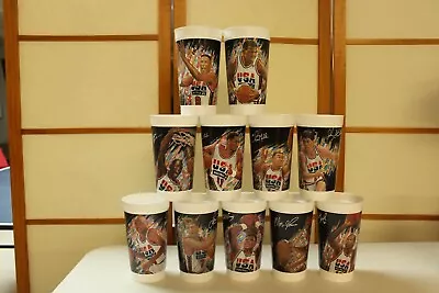 1992 McDonalds Olympic Basketball Dream Team Cups 14 Cups • $34.99