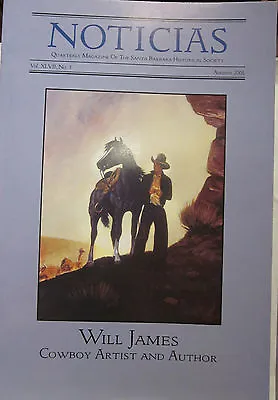 $20 • Buy Will James: Noticias, Famous Cowboy Artist Catalog