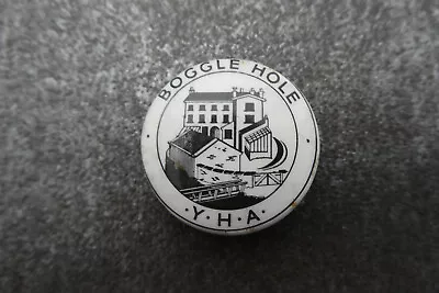 Boggle Hole Youth Hostel YHA Pin Badge Button (L15B) • £4.49