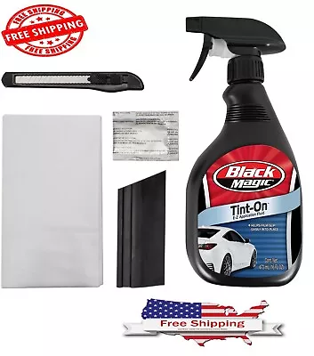 Black Magic Automotive Window Tint Film Application Kit 5 Piece Set 5079032 • $12.59