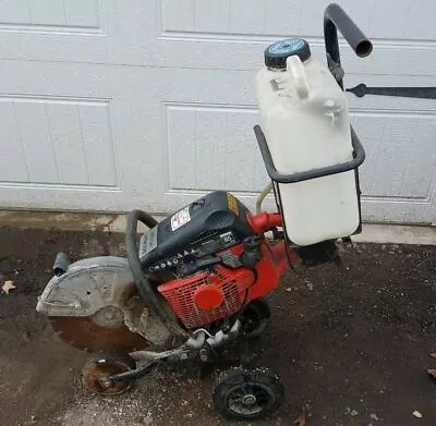 $850 • Buy Dolmar Pc-7335 Demo Saw Pc2000 Guide Cart Wheels Water Tank Concrete Road Stihl