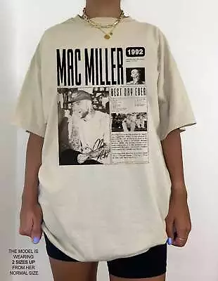 Mac Miller Vintage Shirt Mac Swimming Rap Hip Hop Tshirt All Size S-5XL KH2687 • $16.99