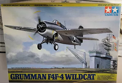 1/48 Tamiya F4F-4 Wildcat Plus Many Extras • $59.95