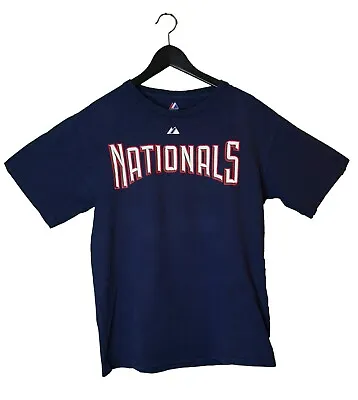 $12 • Buy Majestic Washington Nationals Ryan Zimmerman #11 Jersey Shirt - Size Medium