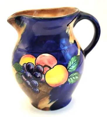 Vintage Beautiful H&K Tunstall Painted Autumn Fruit Pitcher Made N England.~30's • $39