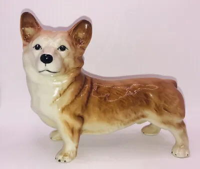 Vintage Melba Ware Corgi Dog Ceramic Figurine Ornament Made In England Vgc • £10