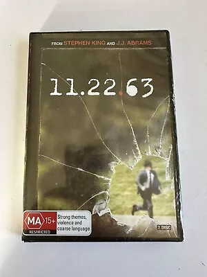 11.22.63 (DVD 2-Disc) PAL Region 4 (James Franco Josh Duhamel) SEALED Free Post • $16.99