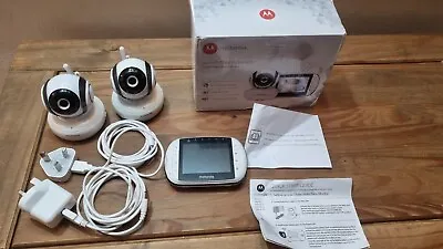 Motorola MBP36S Digital Video Baby Monitor 2x Cameras  • £45